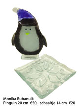 pinguin en schaaltje