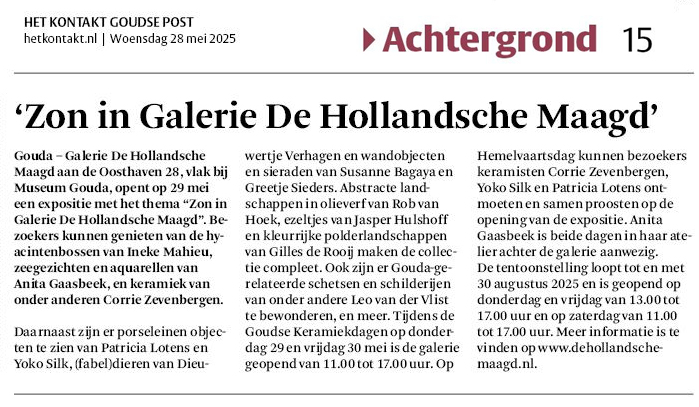 Kontakt-Goudse Post 28-5-2025